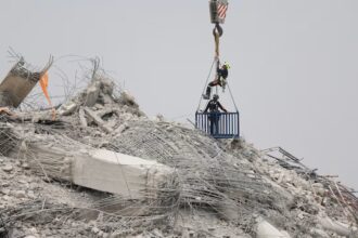 Rebar Collapsed Building Bangkok