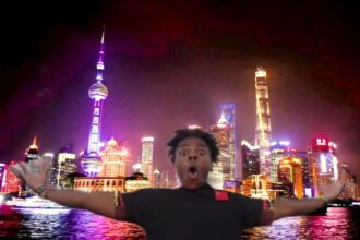 YouTuber IShowSpeed, China