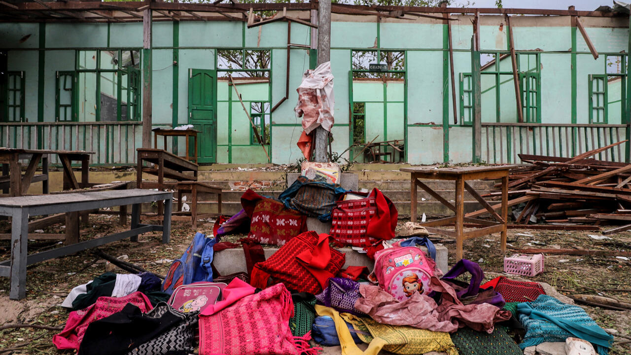 Myanmar junta airstrike kills 17 school children