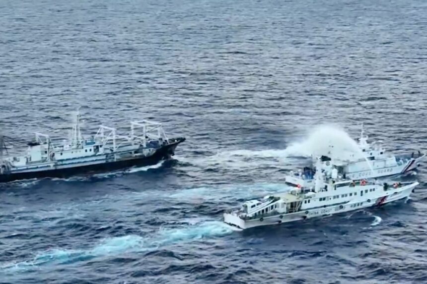 China Blame the Philippines