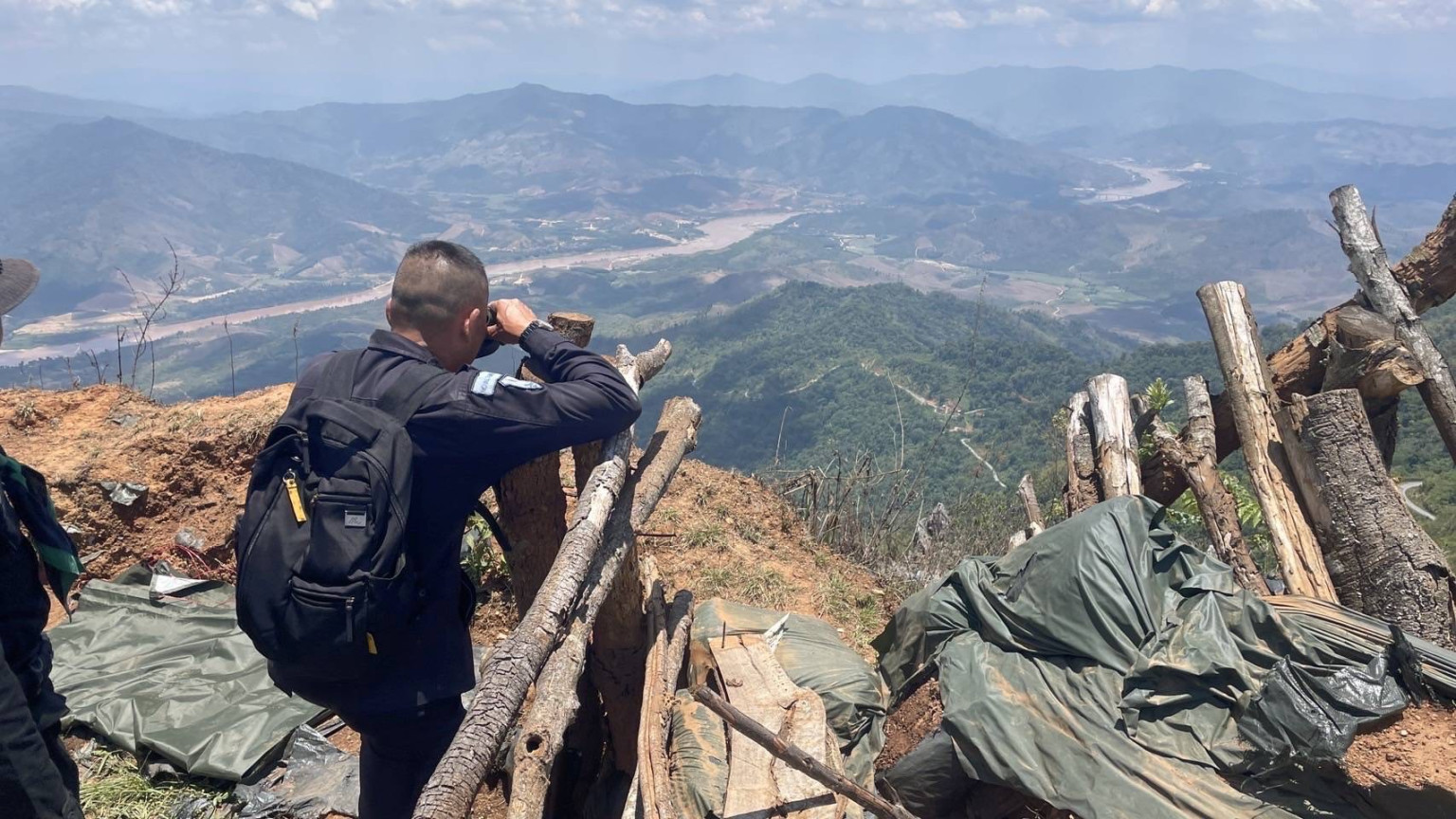 Laos Military Base Hit Near Thai Border