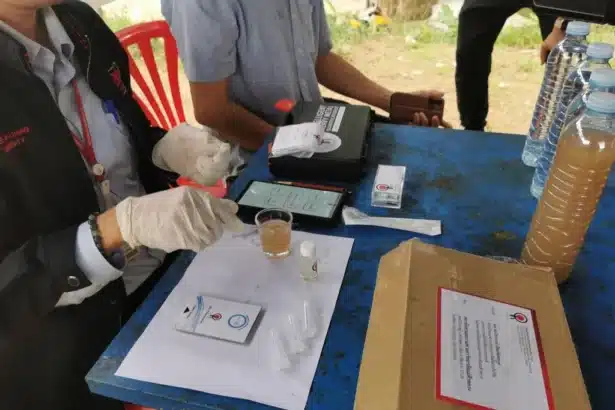 Arsenic wells mae sai Chiang Rai