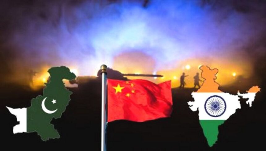 India, Pakistan, China