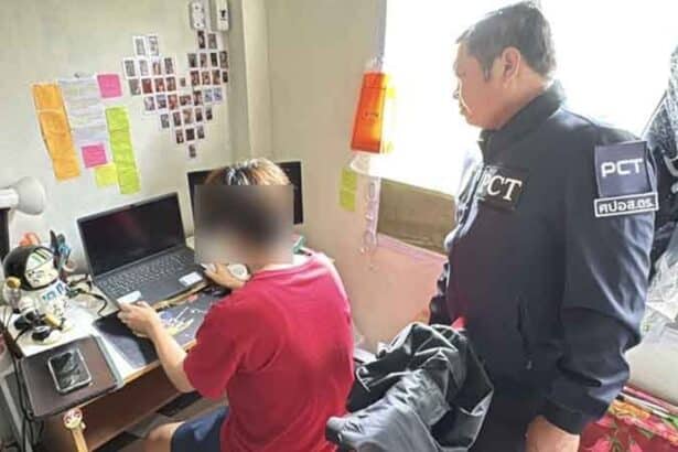 Cyber Police Shutdown Gambling Sites in Chiang Rai and Phayao