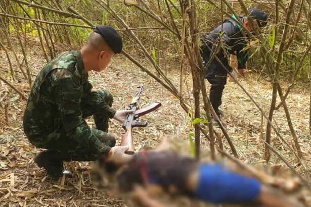 Drug Runners Killed Chiang Mai