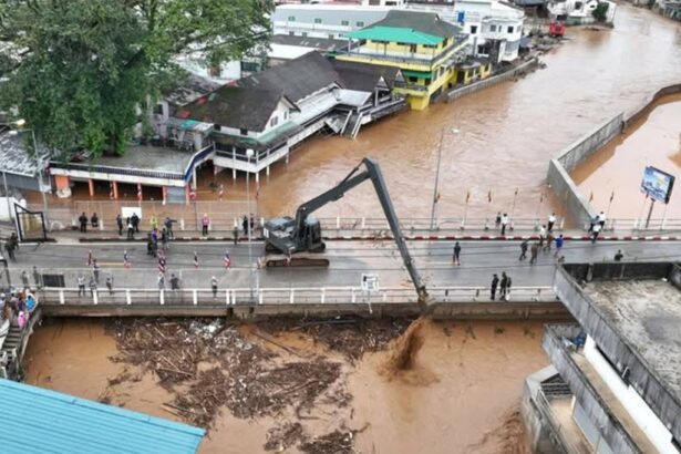 Flooding Mae Sai Chiang Rai
