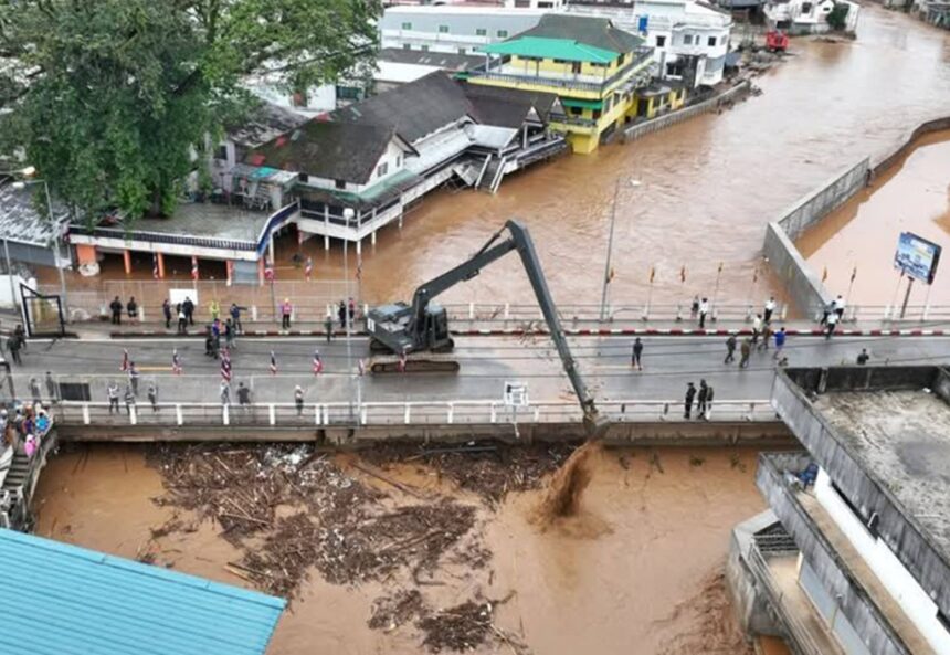 Flooding Mae Sai Chiang Rai