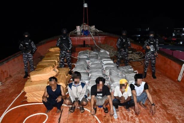 Indonesian Navy Intercepts Thai Vessel