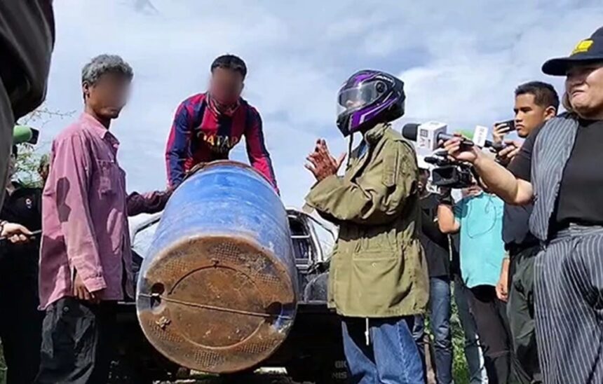 Police Arrest Barrel Murderer