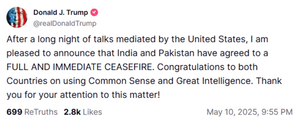 Trump Steps In