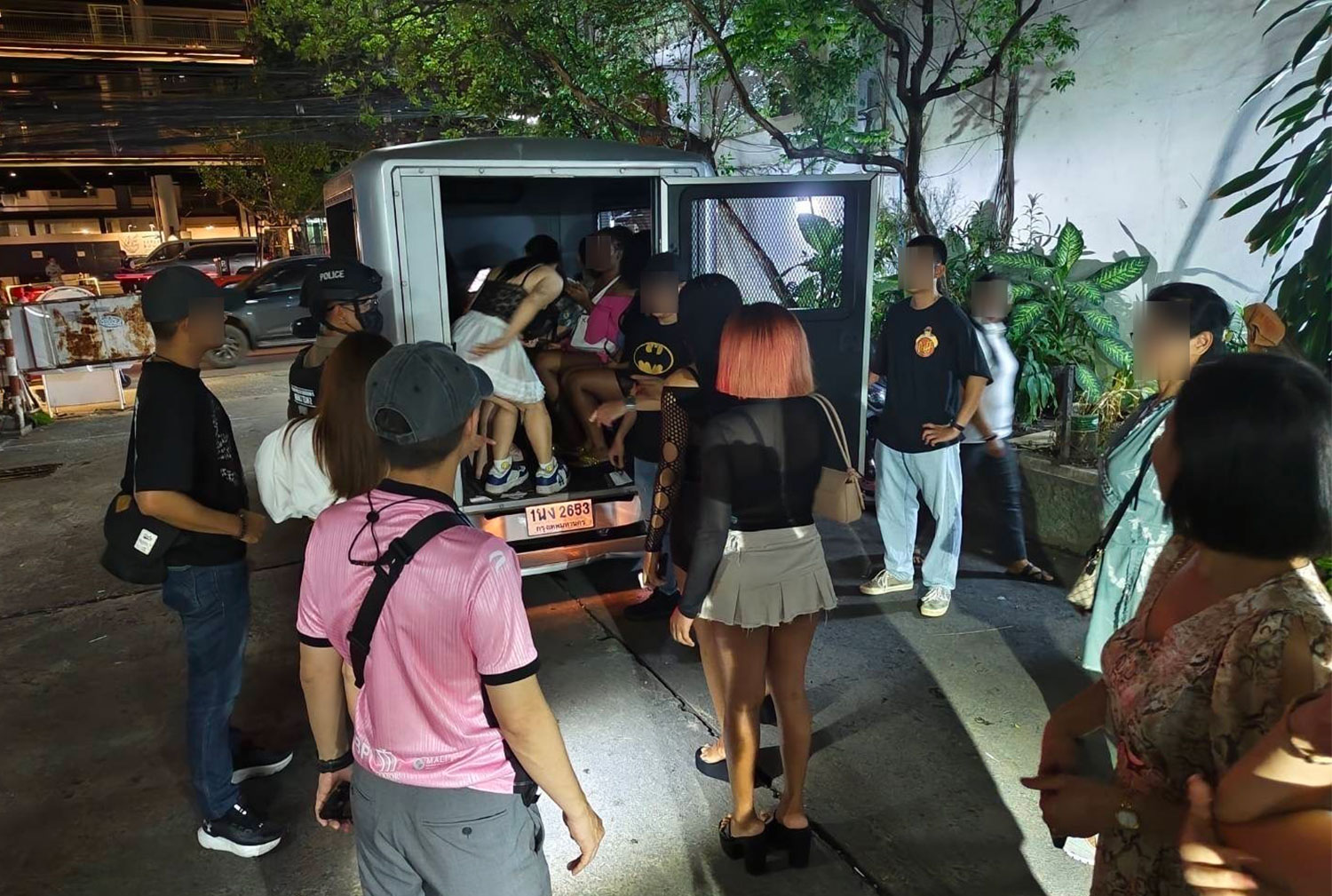 Police arrest foreign Hookers
