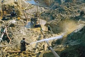 strip gold mining Myanmar