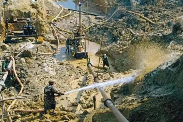 strip gold mining Myanmar