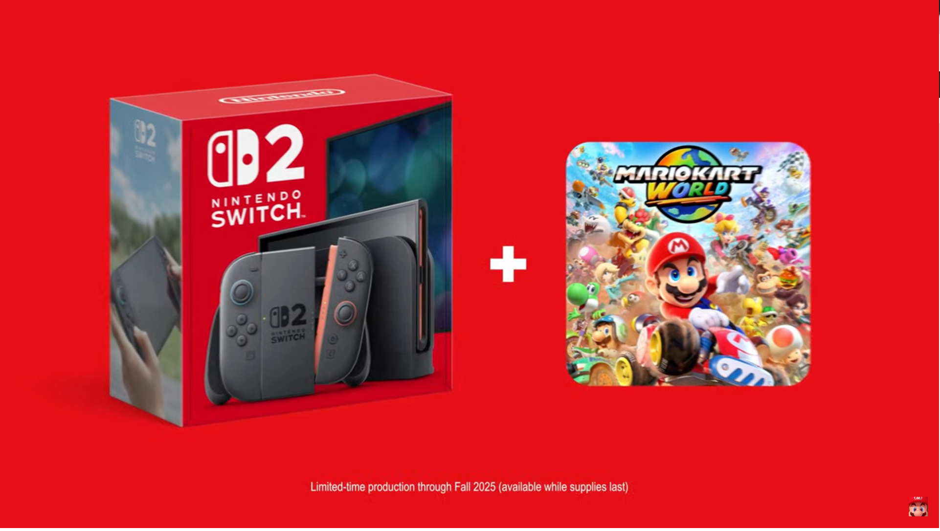 Nintendo Switch 2 Mario Kart World bundle