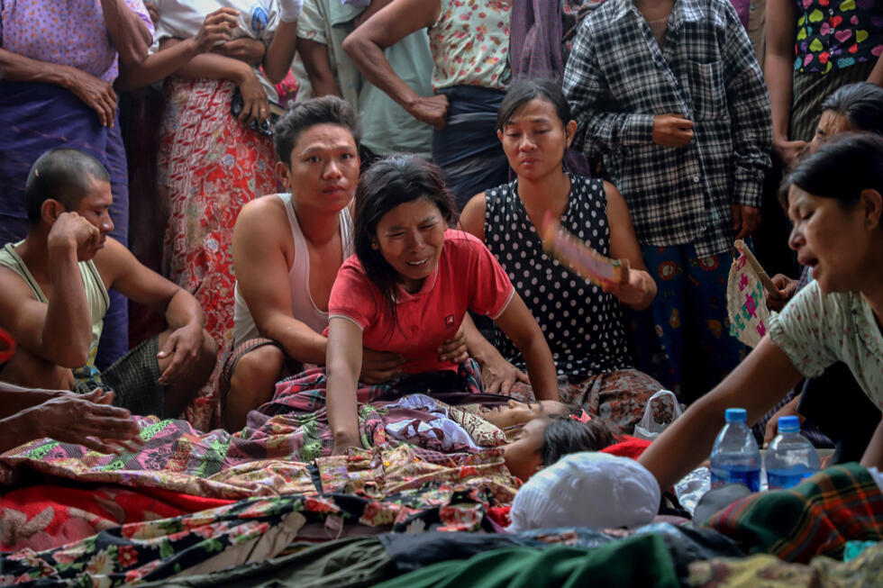 Myanmar children killed