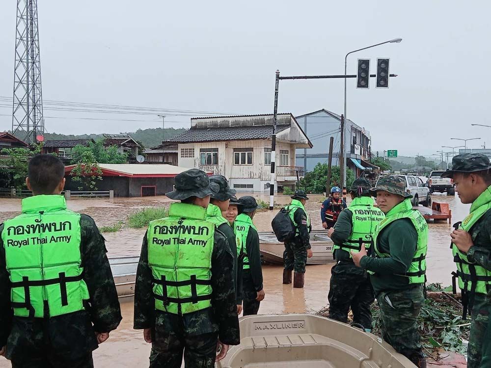 Severe Flooding Across Five Districts in Chiang Rai