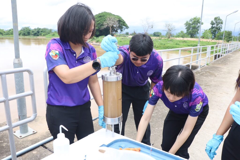 Water pollution monitoring, Kok River, Chiang Rai