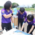 Water pollution monitoring, Kok River, Chiang Rai