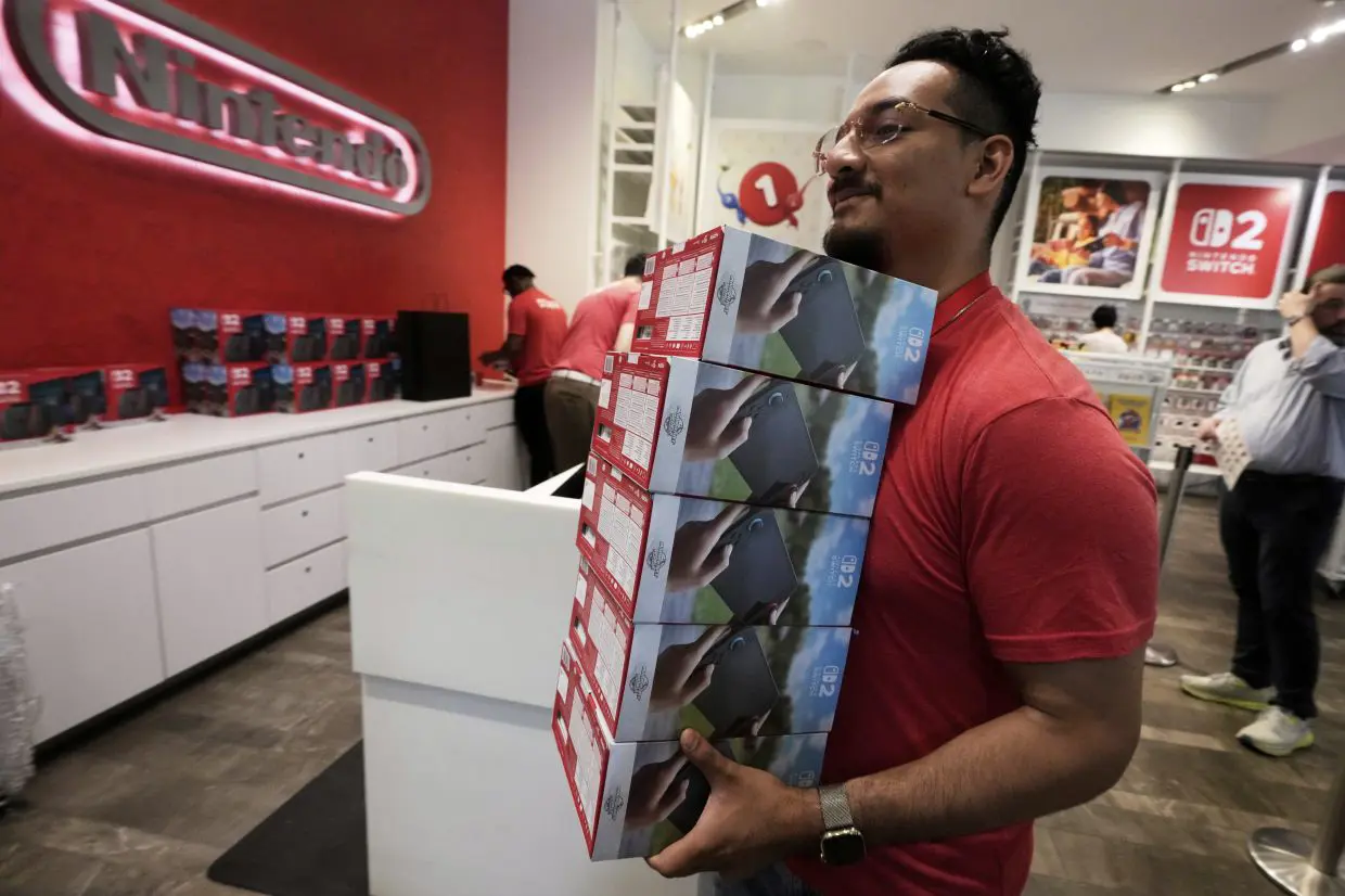 Nintendo Switch 2 record sales