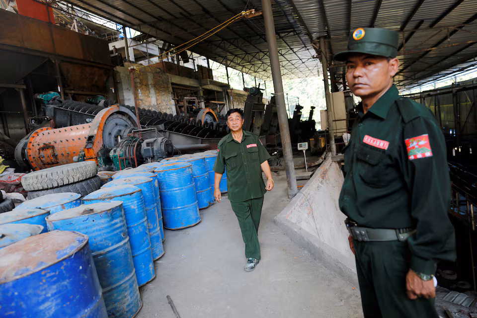 China Myanmar Rare Earth Mines