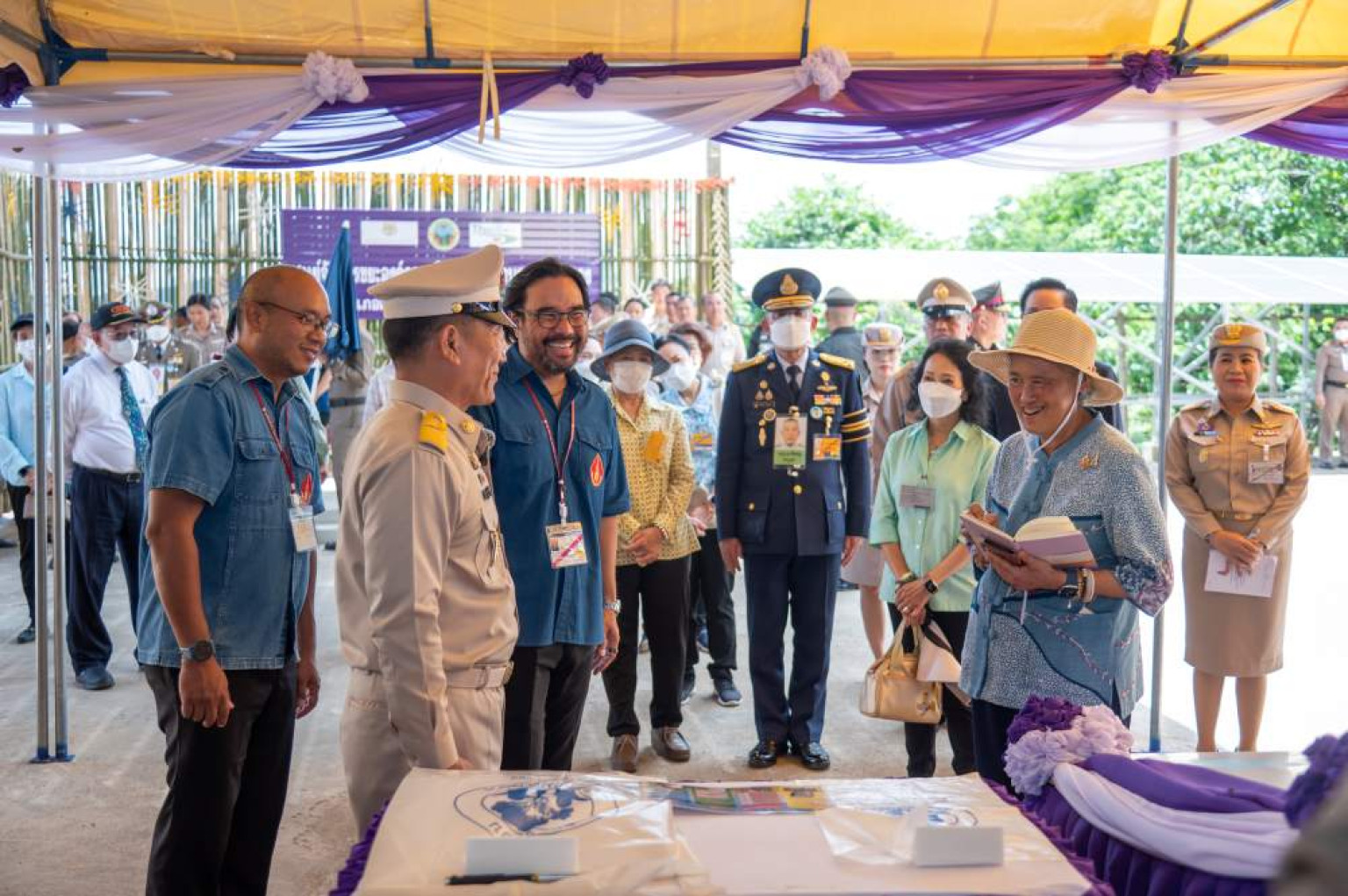 HRH Princess Maha Chakri Sirindhorn Visits Projects Chiang Rai