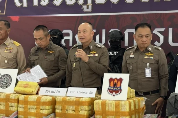 Chiang Rai Police Stop Major Drug Shipments