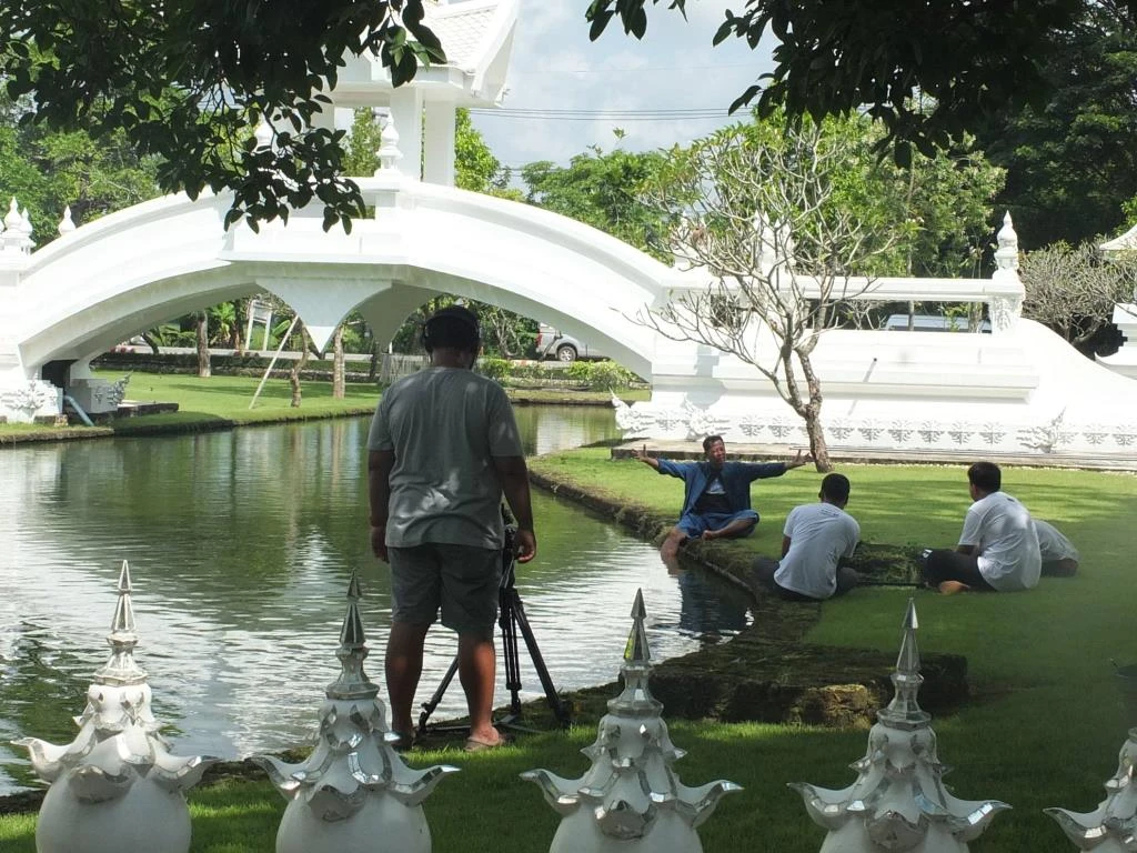 white temple
