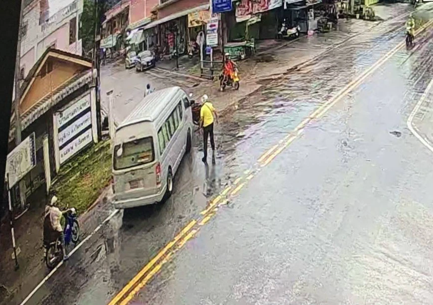 Teacher, School van, Chiang Rai