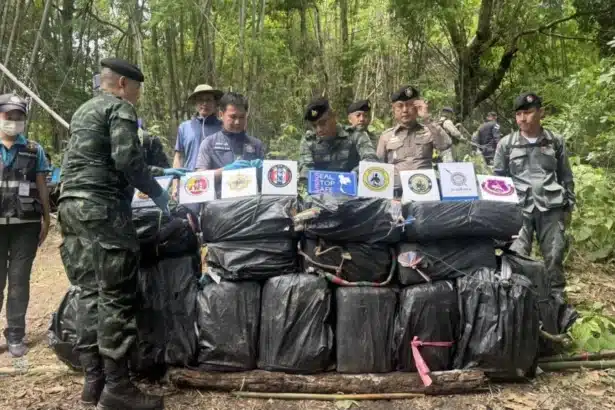 Chiang Rai Soldiers Seize 5 million meth pills