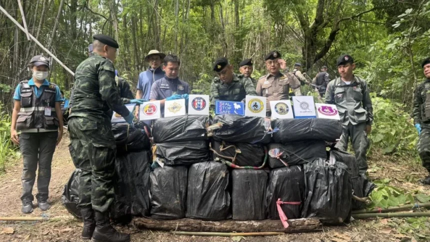 Chiang Rai Soldiers Seize 5 million meth pills