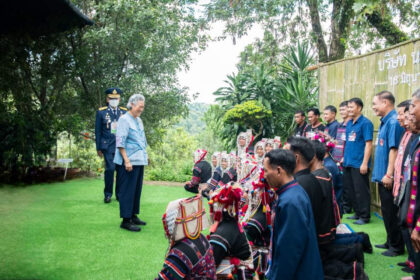 HRH Princess Maha Chakri Sirindhorn Visits Projects Chiang Rai