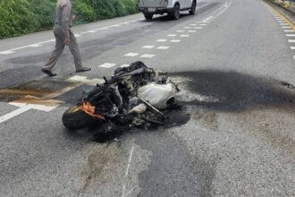Big Bike Rider Decapitated in Fiery Crash