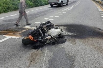 Big Bike Rider Decapitated in Fiery Crash