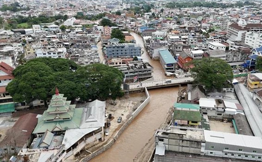 Flood Wall Mae Sai