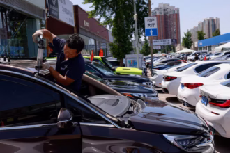 China dumping cars