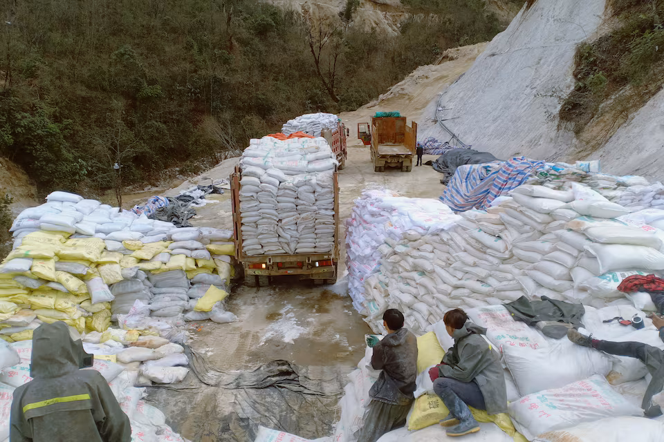 China Myanmar Rare Earth Mines