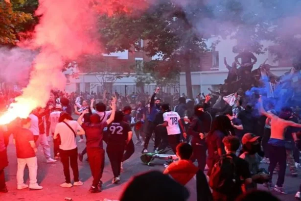 Paris Erupts After PSG's Historic Champions League Win, Nearly 300 Arrested
