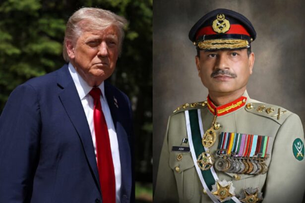President Trump Meets With Pakistan's Army Chief