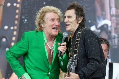 Rod Stewart and Ronnie Wood Reunite
