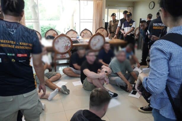 Boiler Room Targeting Australians Taken Down in Central Thailand