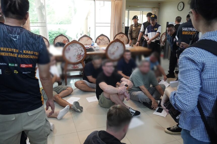 Boiler Room Targeting Australians Taken Down in Central Thailand