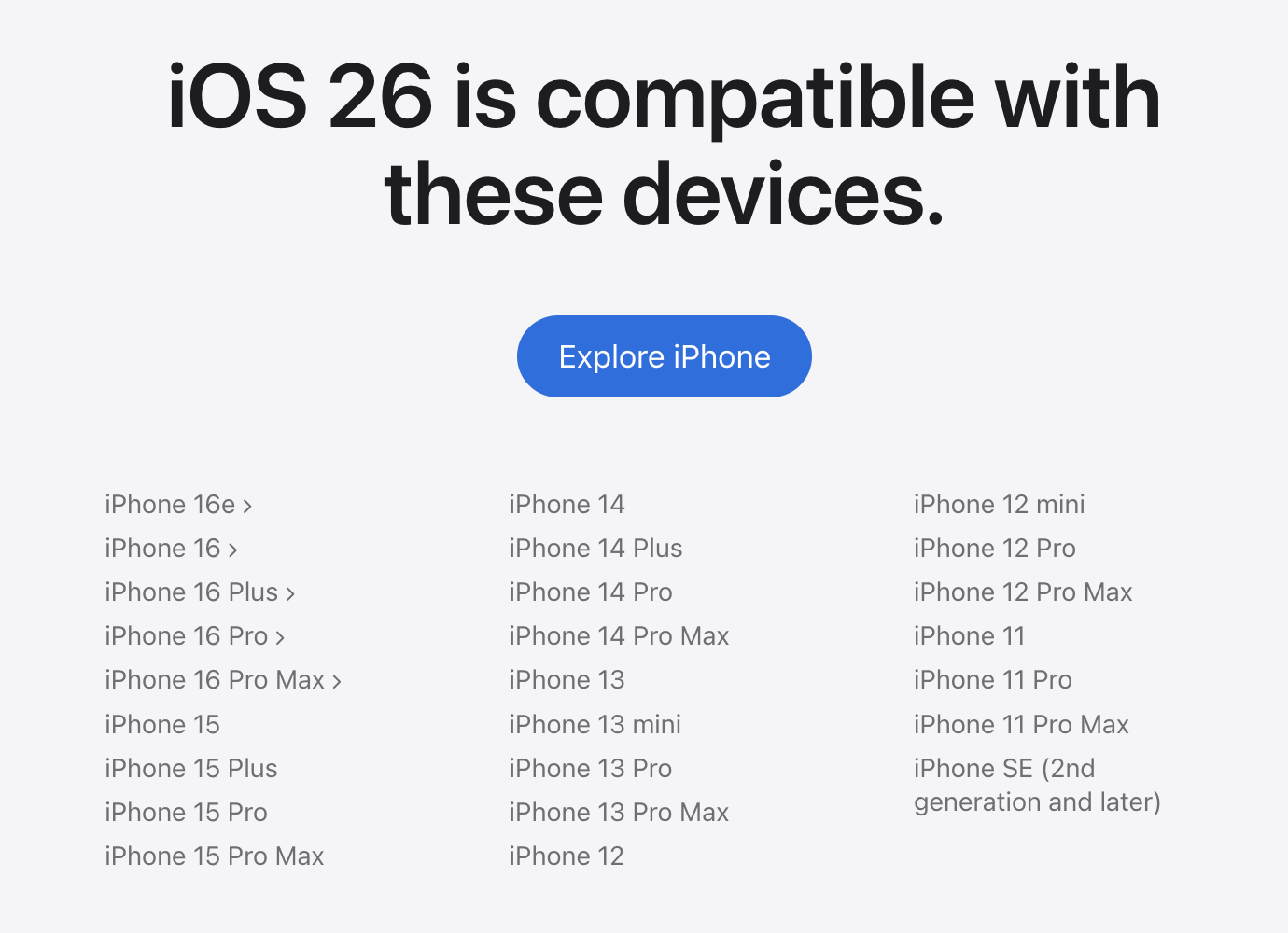 new iOS 26 beta update