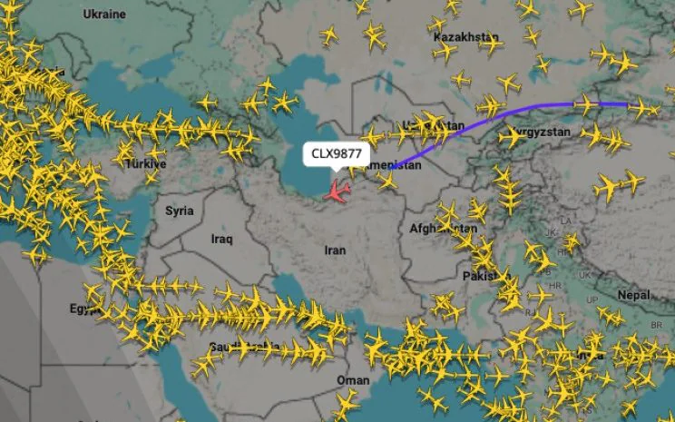 China sends mystery transport planes into Iran 