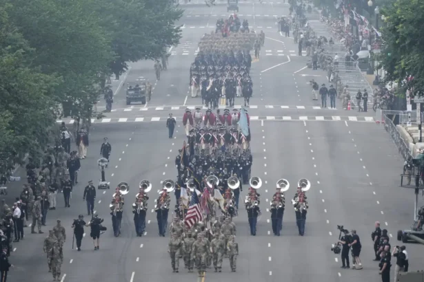 Military Parade in Washington