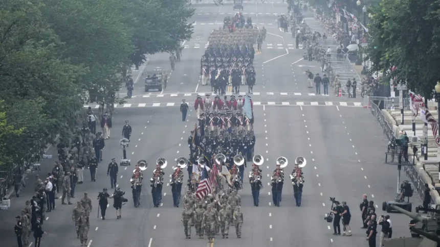 Military Parade in Washington