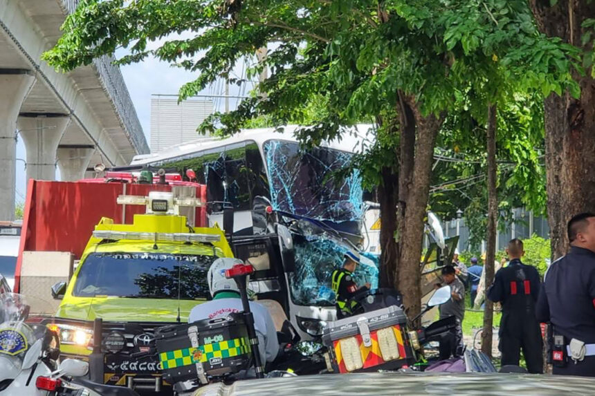Tour Bus Crash Injures Indian Exchange Students in Bangkok