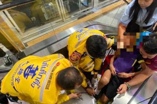 Shopping Mall Escalator