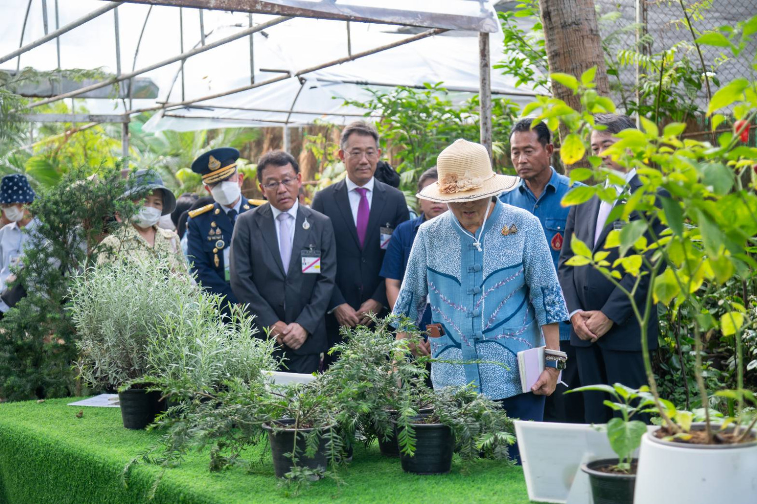 HRH Princess Maha Chakri Sirindhorn Visits Projects Chiang Rai