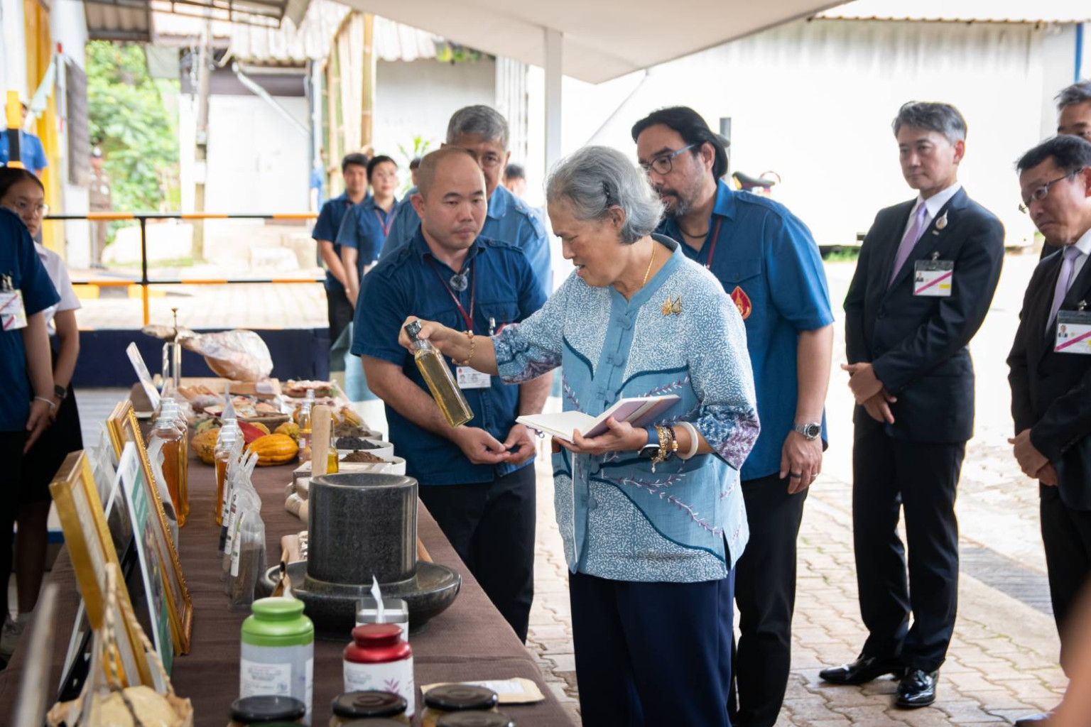 HRH Princess Maha Chakri Sirindhorn Visits Projects Chiang Rai