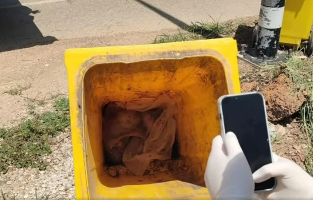 New Born Baby found in Garbage Bin